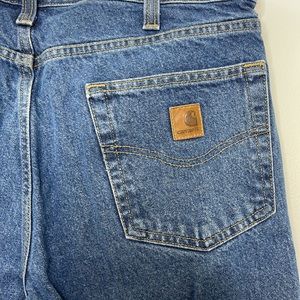 Carhartt Mens Relaxed Fit Utility Work Jeans Pants Size 35x30